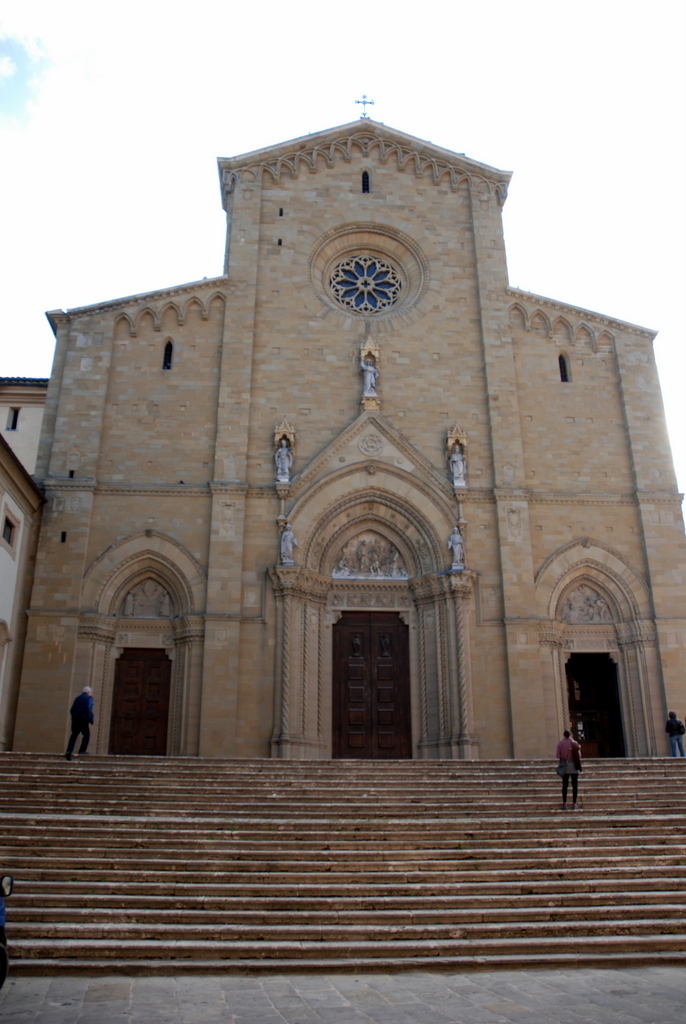 Cattedrale di San Donato, Arezzo, Toscane, Italie.