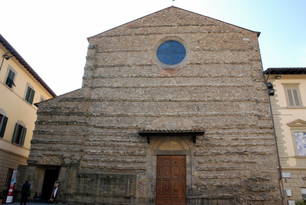 Basilique San Francesco, Arezzo, Toscane, Italie.