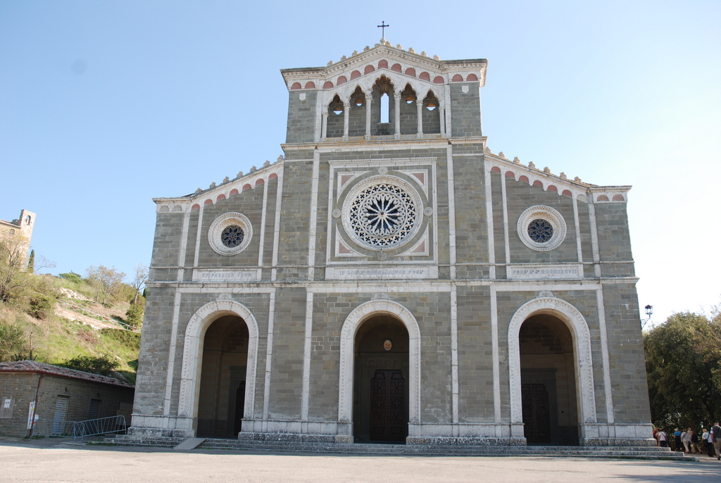 Chiesa di Santa Margherita, Cortone, Toscane, Italie.