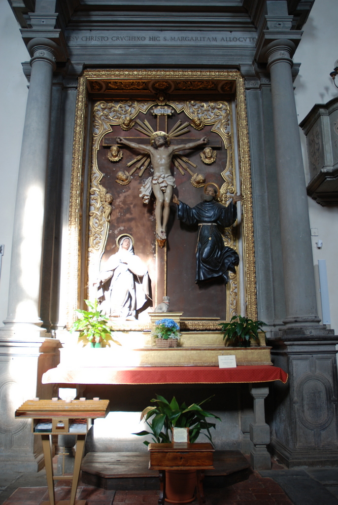 Saint François d’Assise, Cortone, Toscane, Italie.