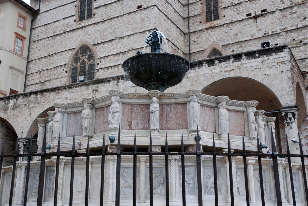 Fontana Maggiore, Pérouse, Ombrie, Italie.