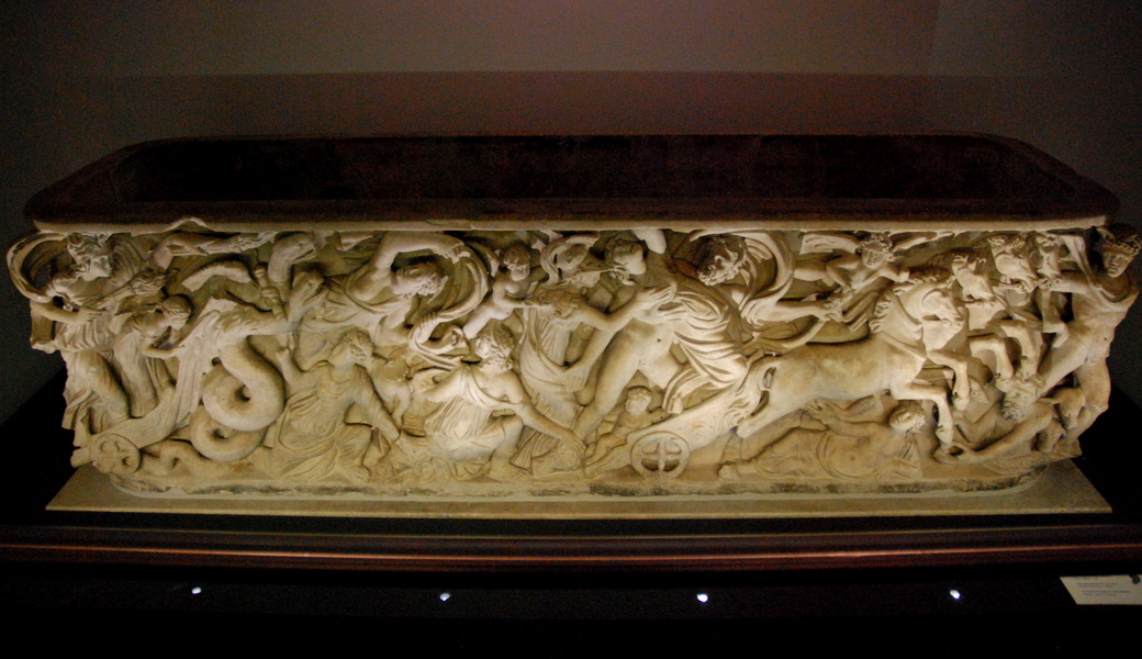 Sarcophage de Proserpine, Cathédrale, Aix-la-Chapelle, Allemagne