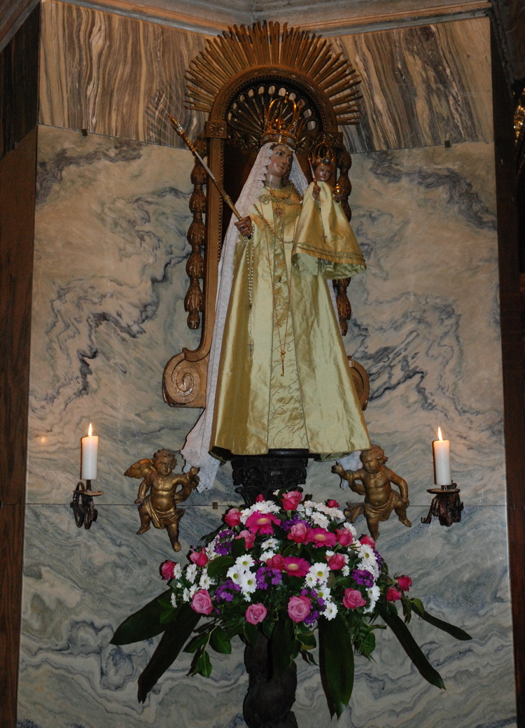 Statue de la Vierge, Cathédrale, Aix-la-Chapelle, Allemagne