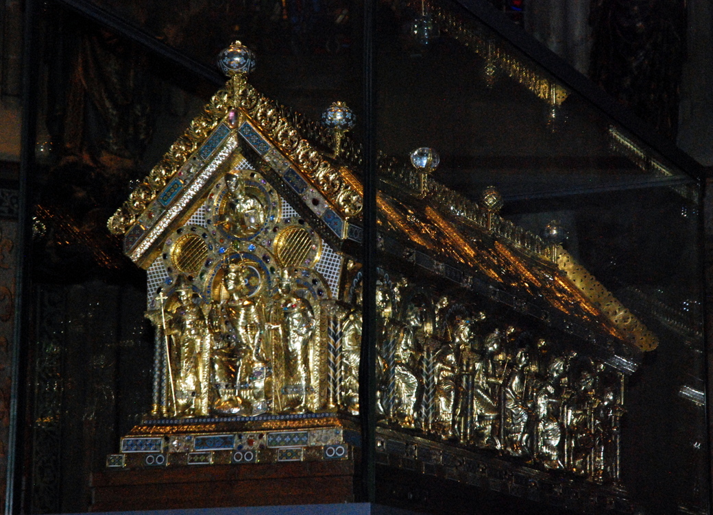 Châsse de Charlemagne, Cathédrale, Aix-la-Chapelle, Allemagne