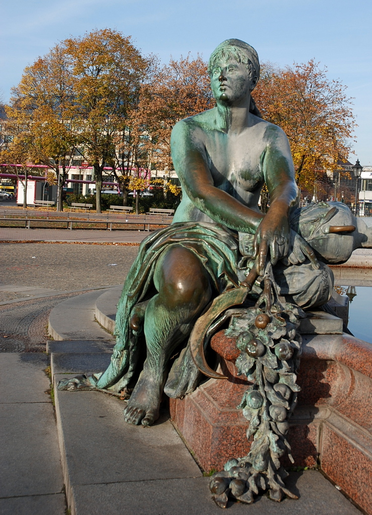 Fontaine de Neptune, Berlin, Allemagne