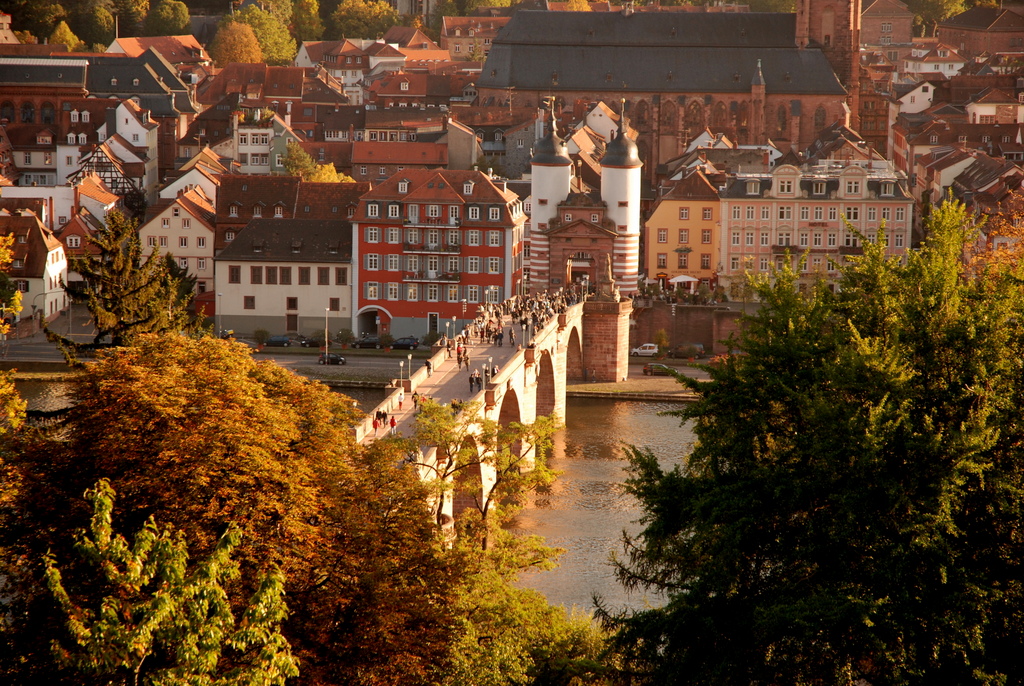 Vieux pont, Heidelberg, Allemagne