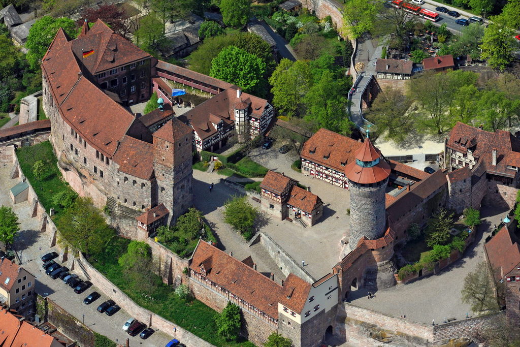 Château impérial de Nuremberg, Nuremberg, Allemagne