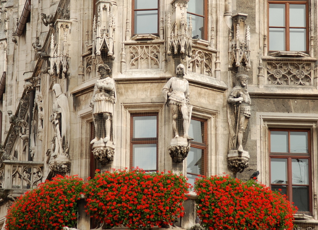 Nouvel Hôtel de Ville, Munich, Bavière, Allemagne