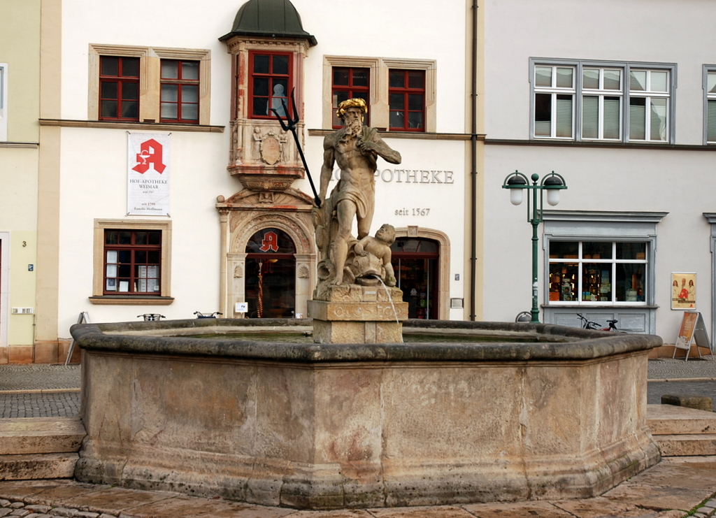 Marktpaltz, Weimar, Thuringe, Allemagne