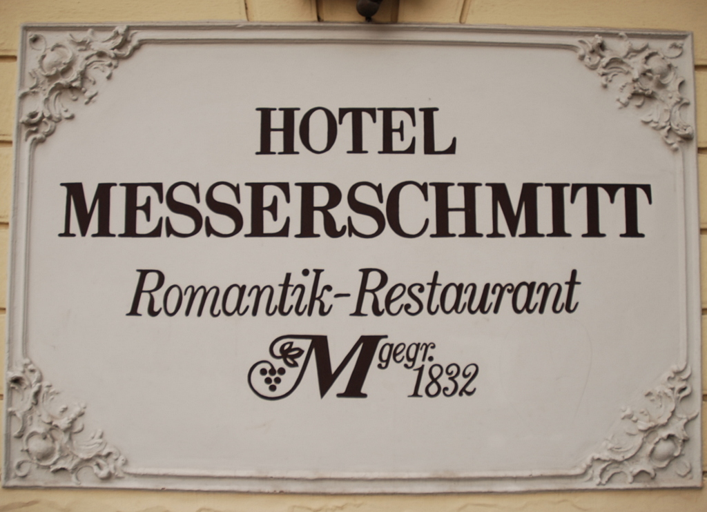 Hôtel Messerschmitt, Bamberg, Bavière, Allemagne