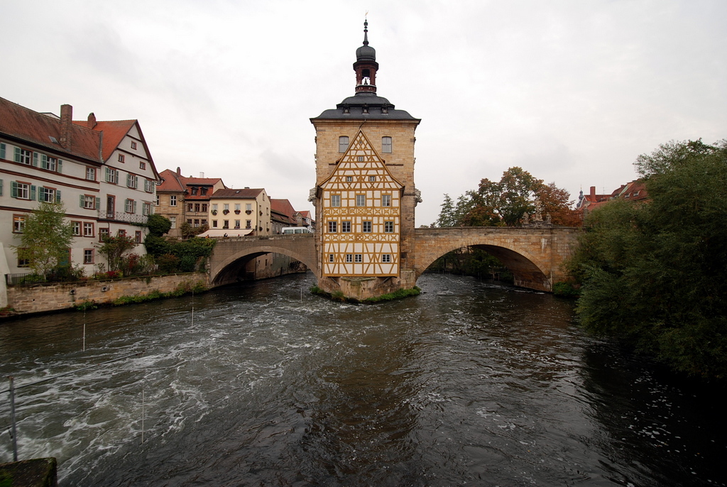 Ancien Hôtel de Ville, Bamberg, Bavière, Allemagne