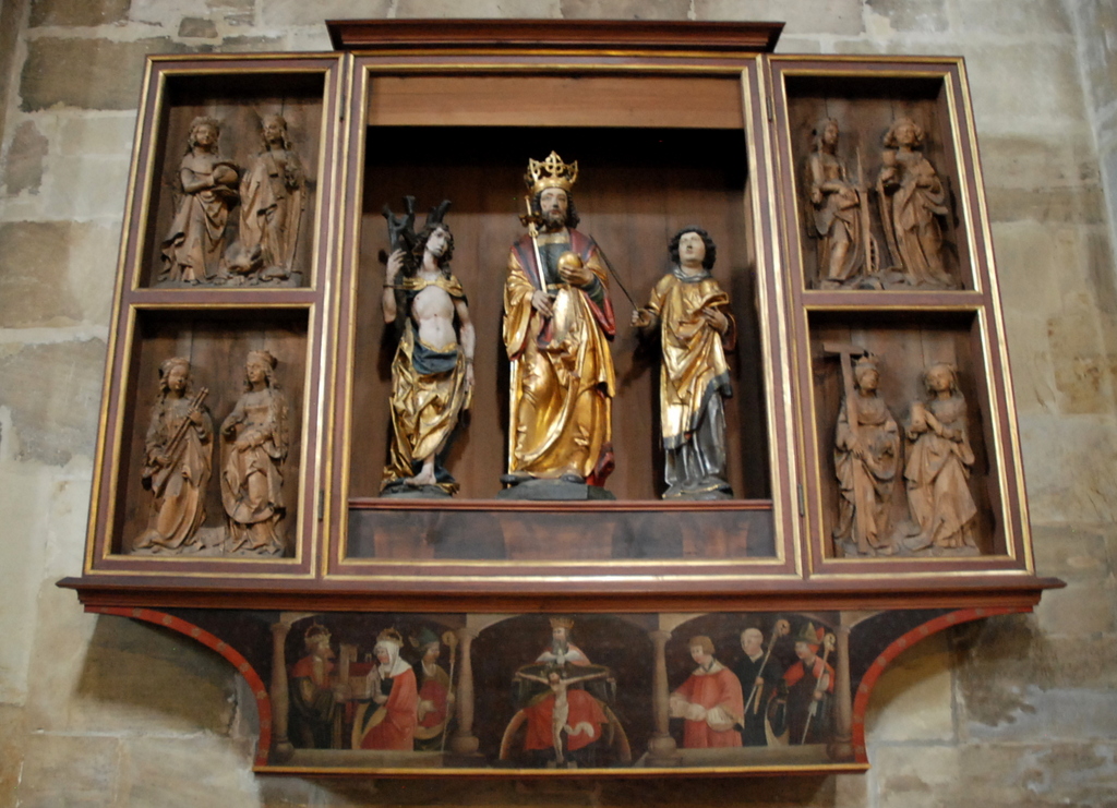 Cathédrale Saint-Pierre et Saint-Georges, Bamberg, Bavière, Allemagne