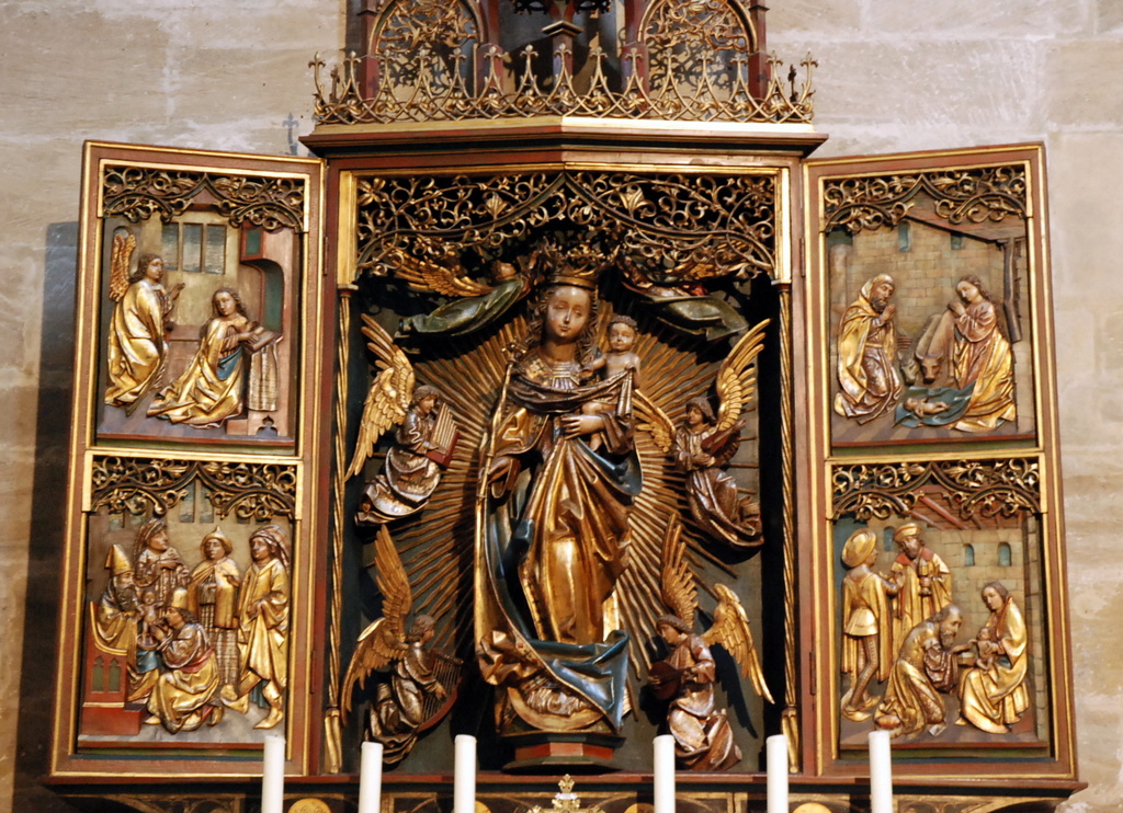 Cathédrale Saint-Pierre et Saint-Georges, Bamberg, Bavière, Allemagne