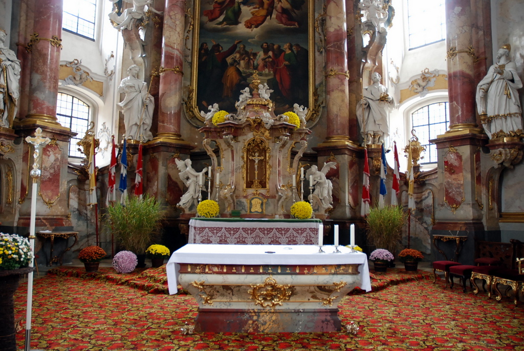 Église des Quatorze Saints, Bad Staffelstein, Bavière, Allemagne