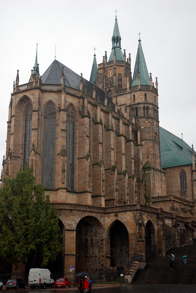 Cathédrale Sainte-Marie, Erfurt, Thuringe, Allemagne