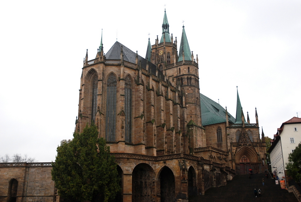 Cathédrale Sainte-Marie, Erfurt, Thuringe, Allemagne