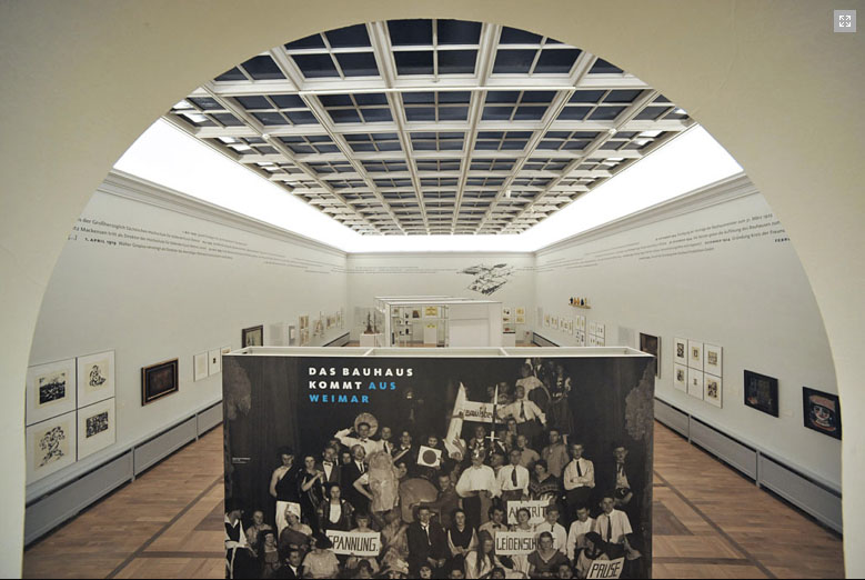 Musée du Bauhaus, Weimar, Thuringe, Allemagne
