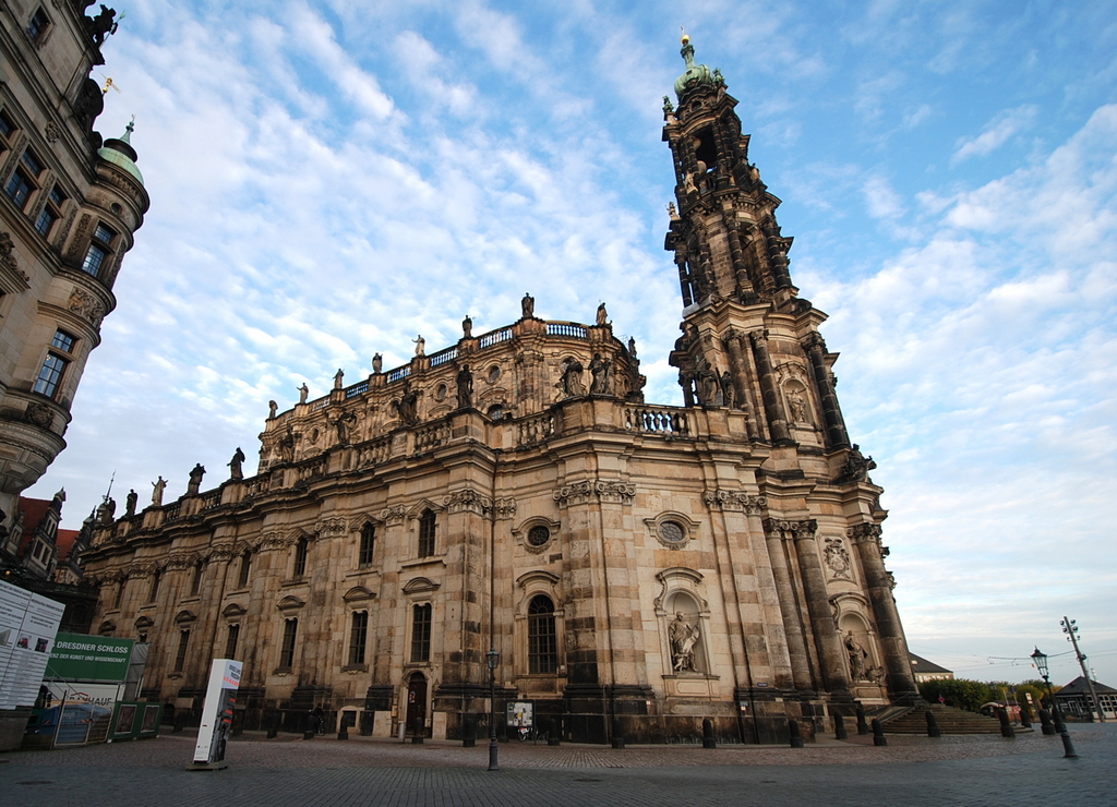 Cathédrale de la Sainte-Trinité, Dresde, Saxe, Allemagne
