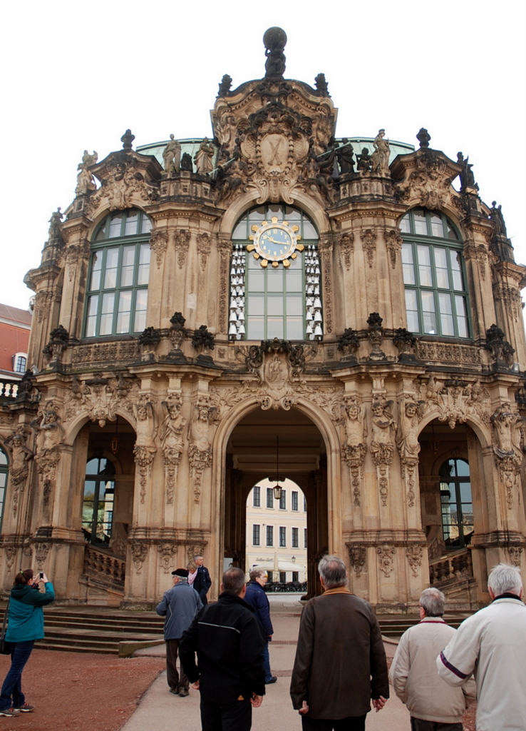 Glockenspielpavillon, Zwinger, Dresde, Saxe, Allemagne