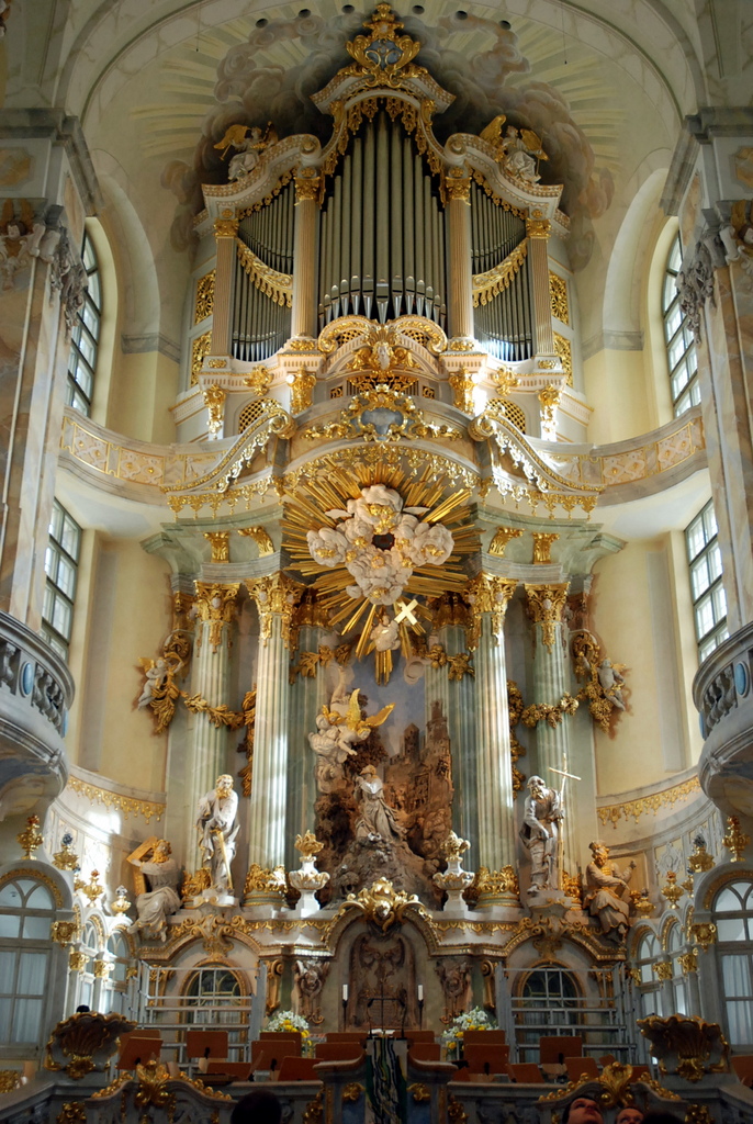 Frauenkirche, Dresde, Saxe, Allemagne