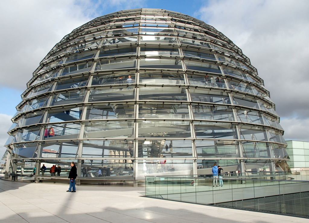 La coupole du Reichstag, Berlin, Allemagne