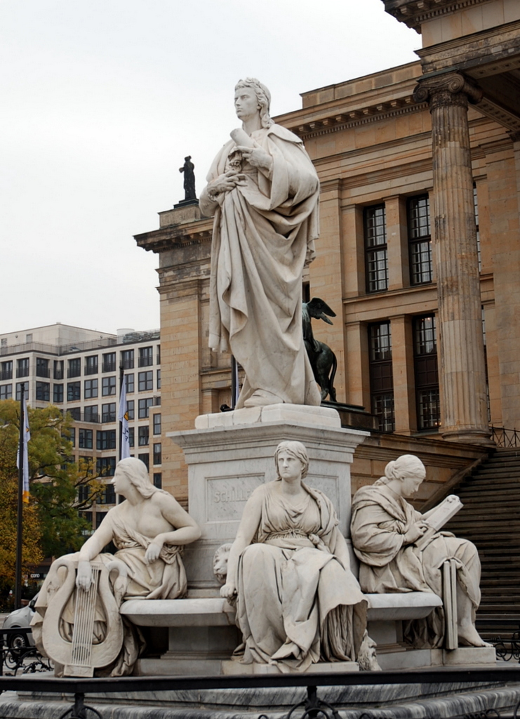 Monument à Frédéric Schiller,Konzerthaus Berlin, Berlin, Allemagne
