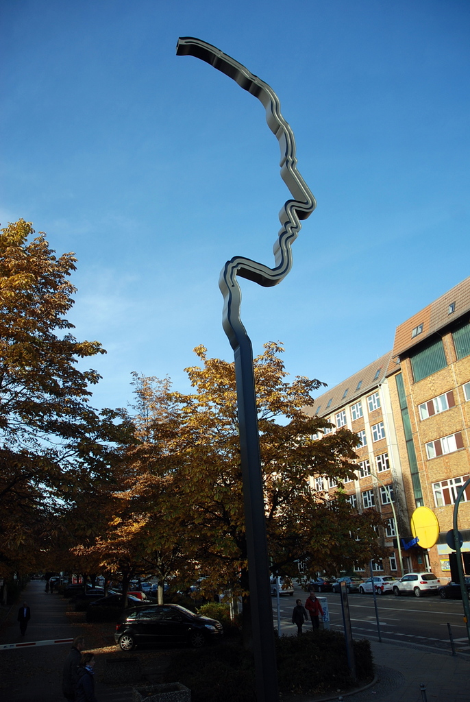 Sculpture de Georg Elser, Berlin, Allemagne
