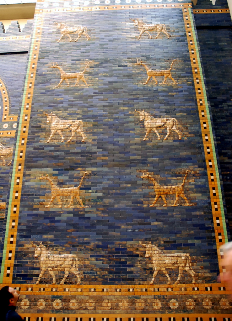 Porte d’Ishtar, Musée de Pergame, Berlin, Allemagne