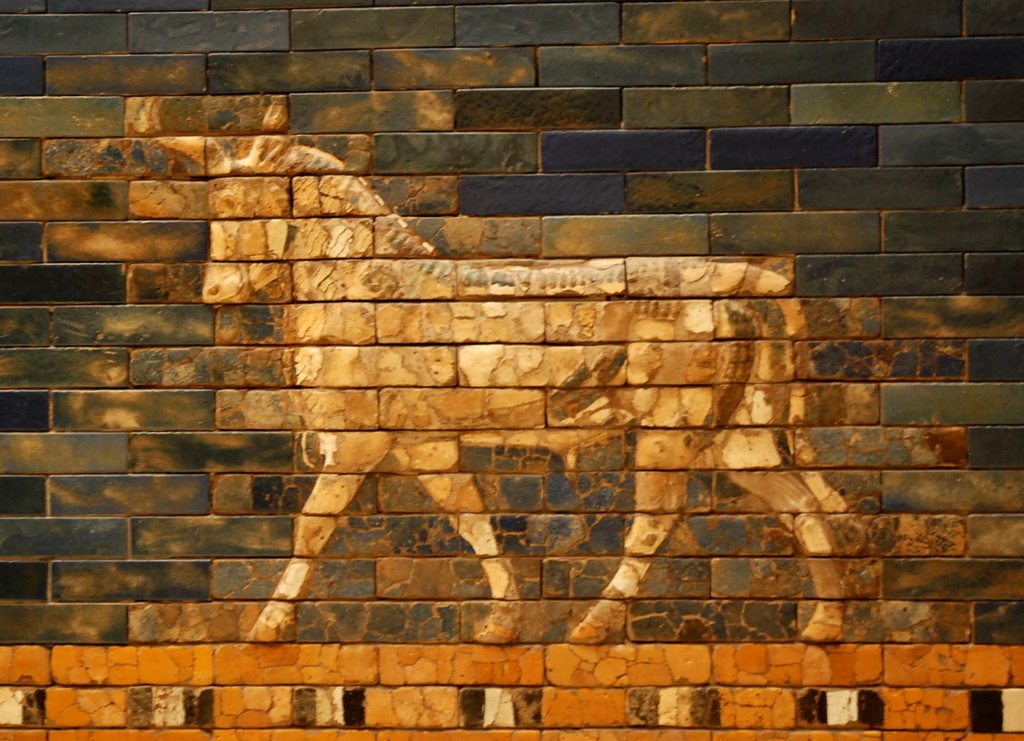 Porte d’Ishtar, Musée de Pergame, Berlin, Allemagne