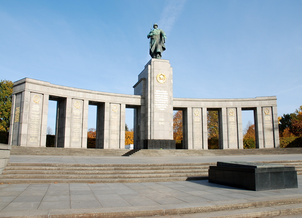 Mémorial soviétique de Tiergarten, Berlin, Allemagne
