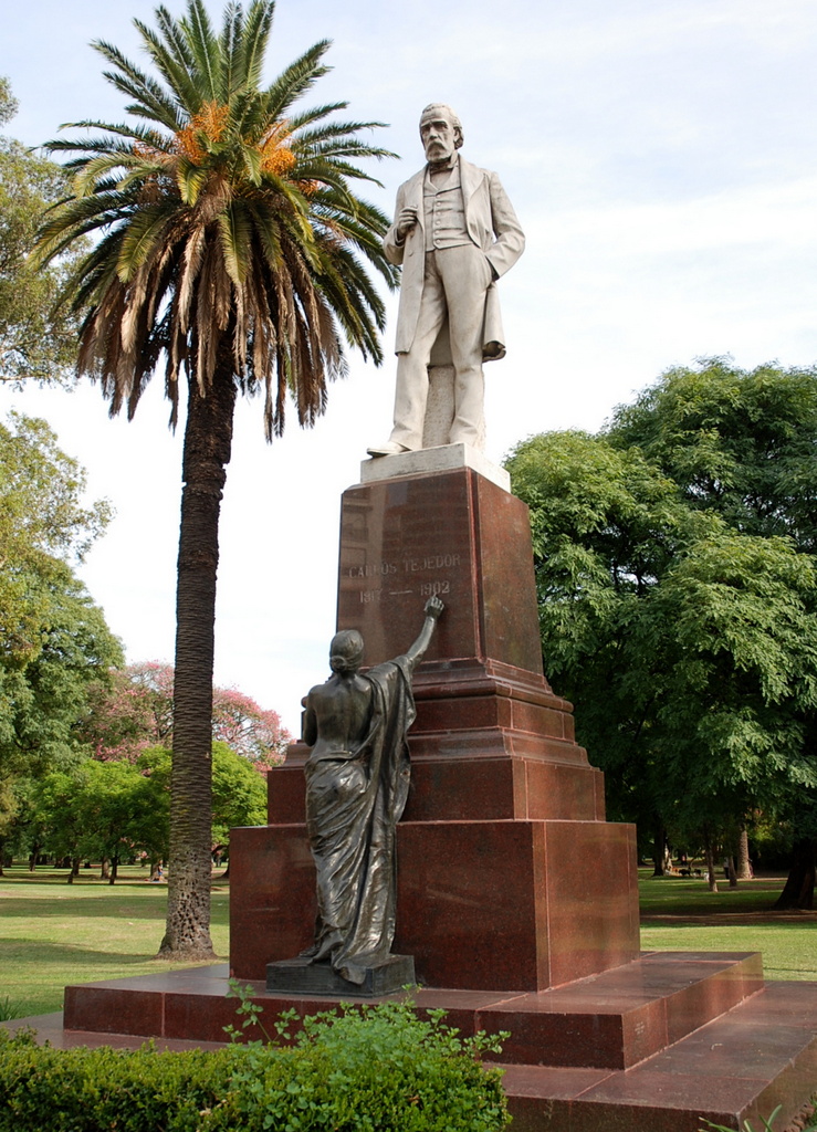 Monument à Carlos Tejedor, Buenos Aires, Argentine