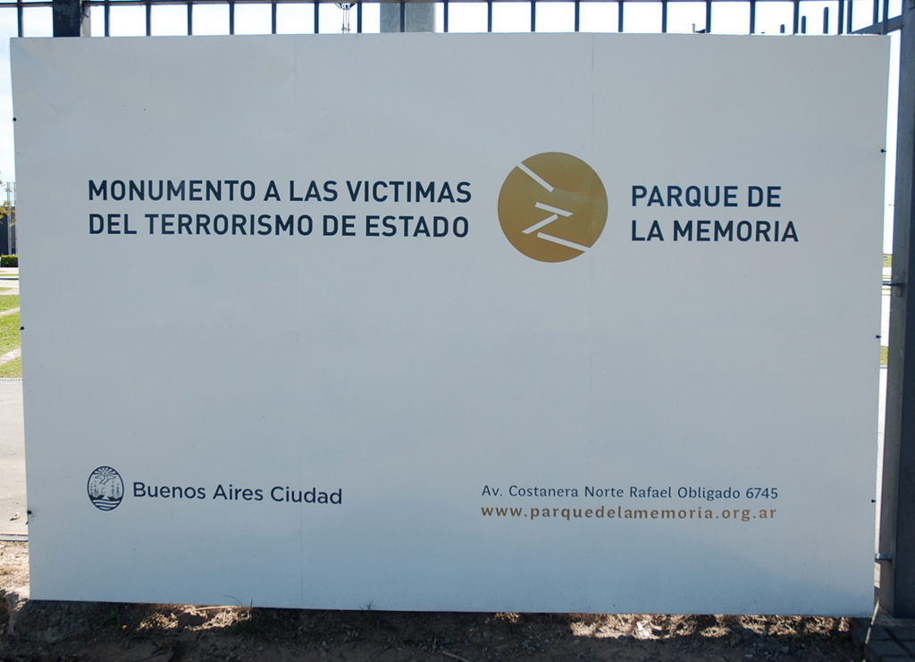 Parque de la Memoria, Buenos Aires, Argentine