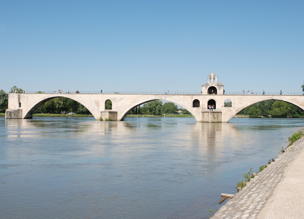 Pont d’Avignon, Avignon, France.