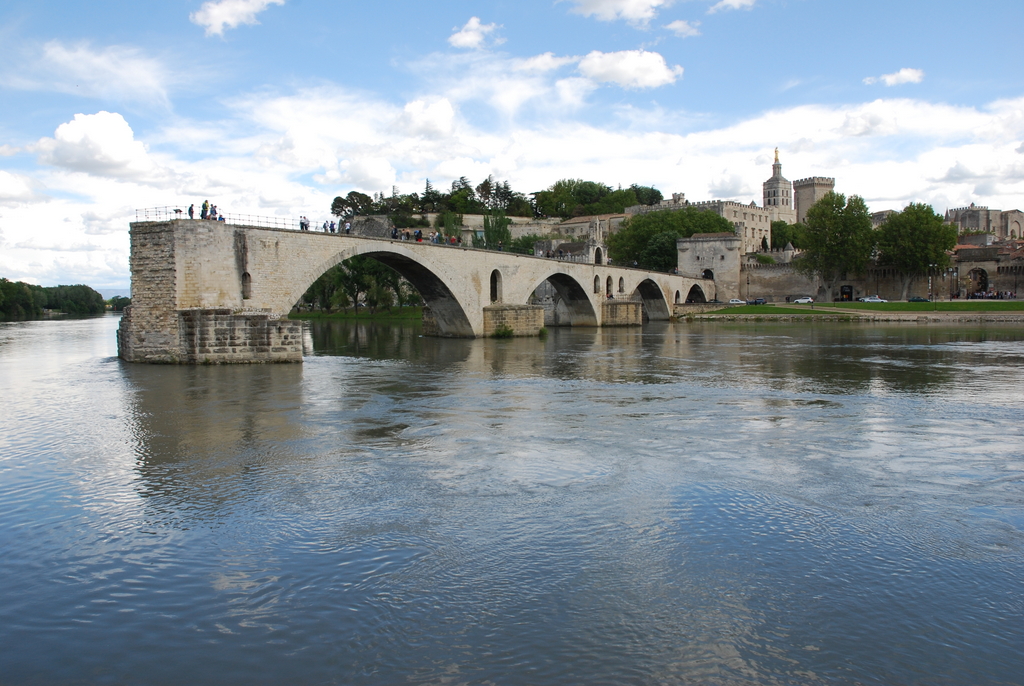 Pont d’Avignon et Rocher des Doms, Avignon, France
