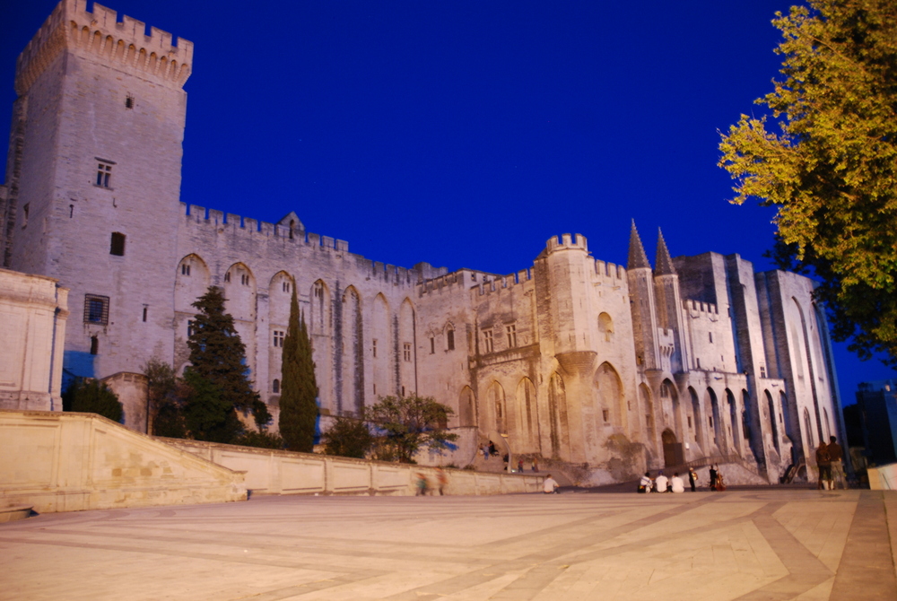 Palais des Papes, Avignon, France.