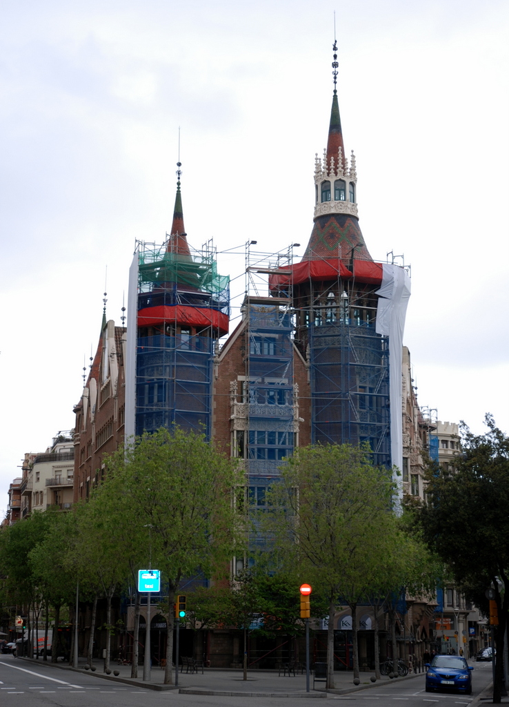 Casa de les Punxes, Barcelone, Espagne