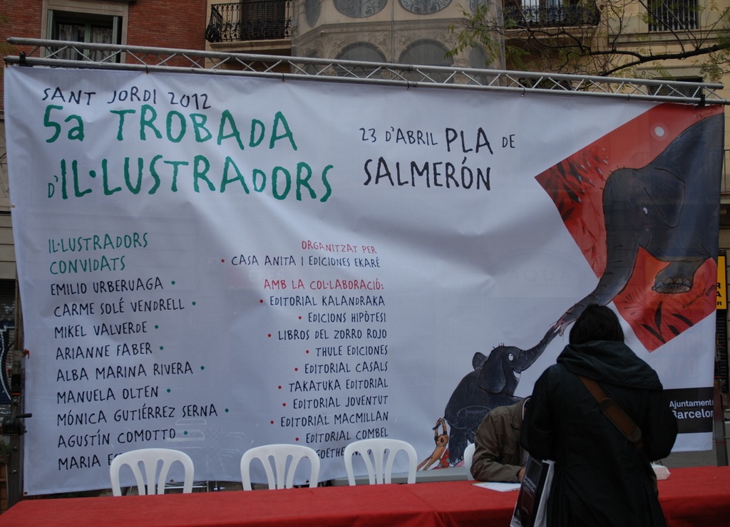 Jour de la San Jordi, Barcelone, Espage