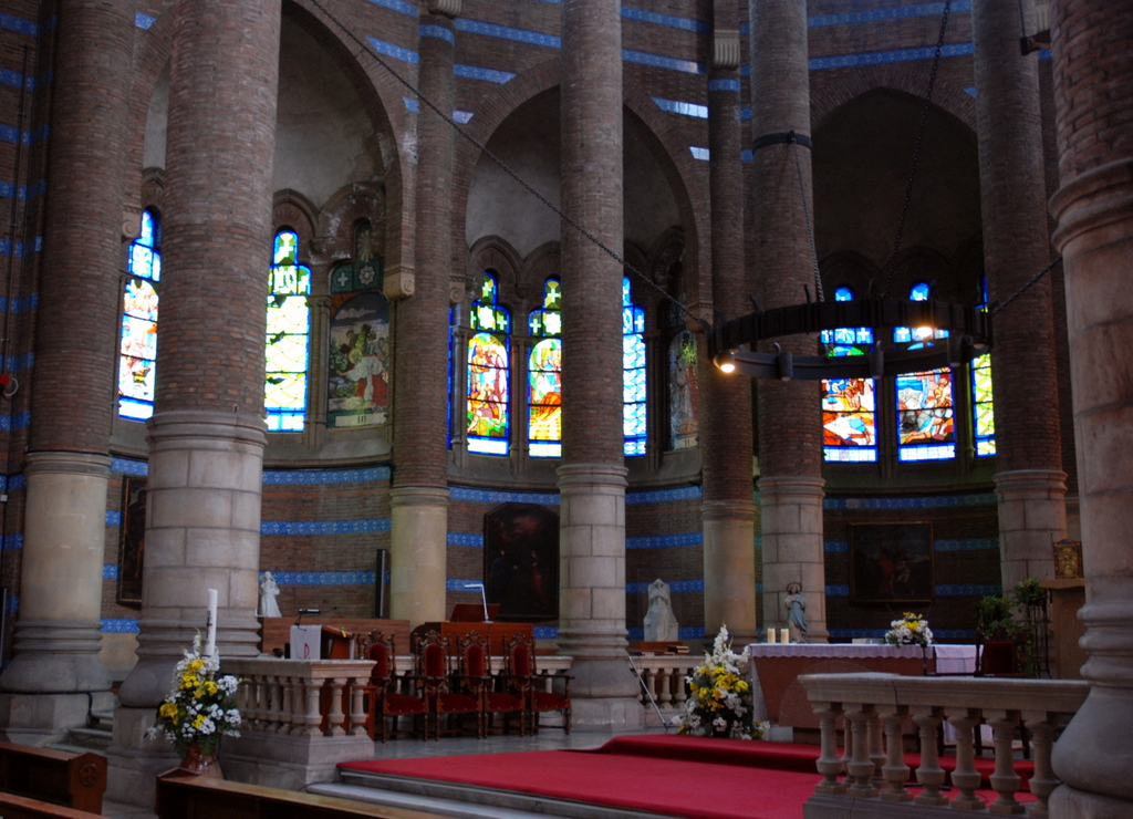 Église de l’hôpital de la Santa Creu i Sant Pau, Barcelone, Espagne