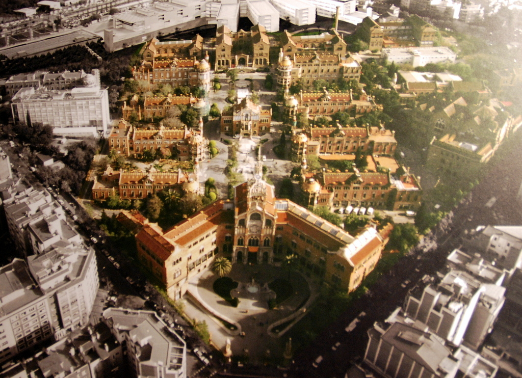 Hôpital de la Santa Creu i Sant Pau, Barcelone, Espagne