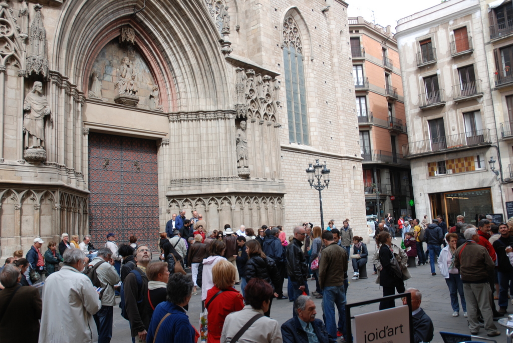 L’Església Santa Maria del Mar, Barcelone, Espagne