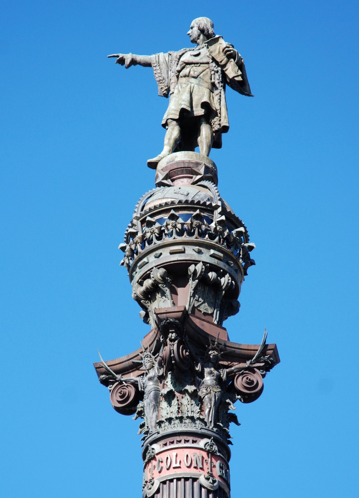 Monument à Christophe Colomb, Barcelone, Espagne