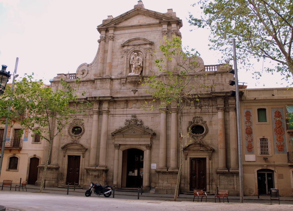 Església Sant Miquel del Port, Barcelone, Espagne.