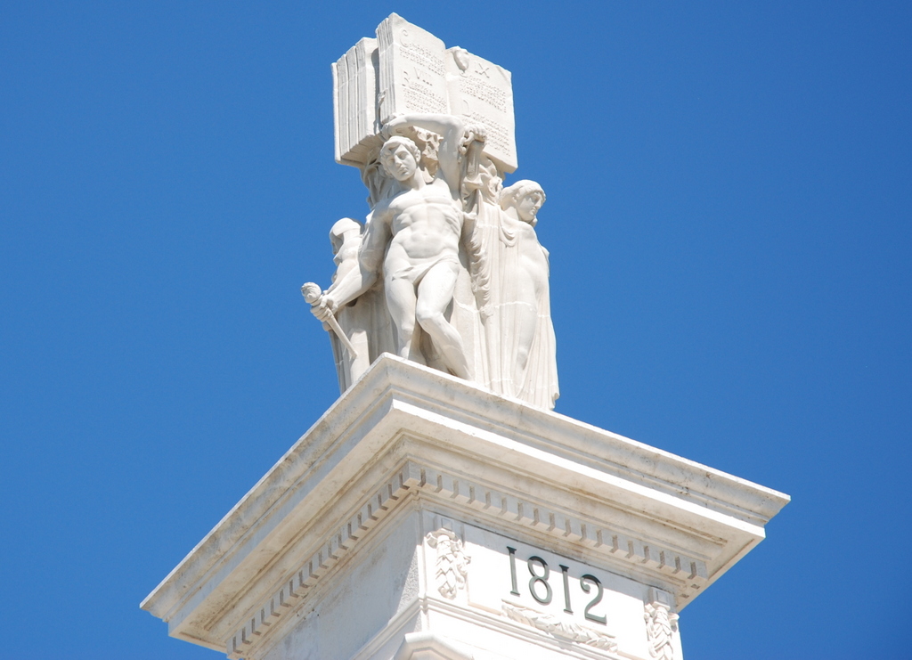 Monument commémorant le centenaire de la constitution de 1812, Cadix, Espagne