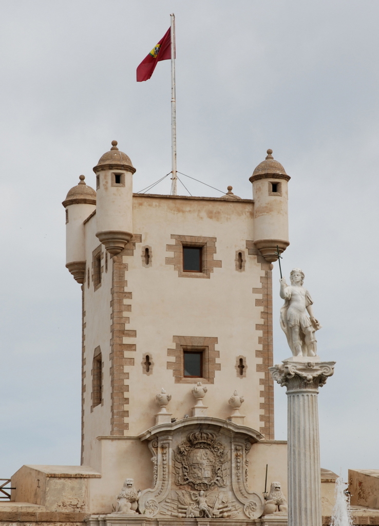 Puerta de Tierra, Cadix, Espagne