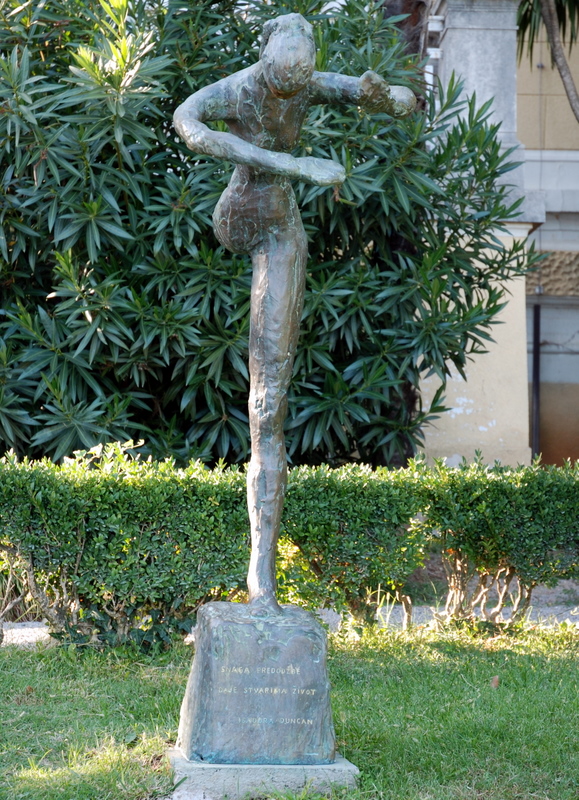 Isadora Duncan, Opatija, Croatie.