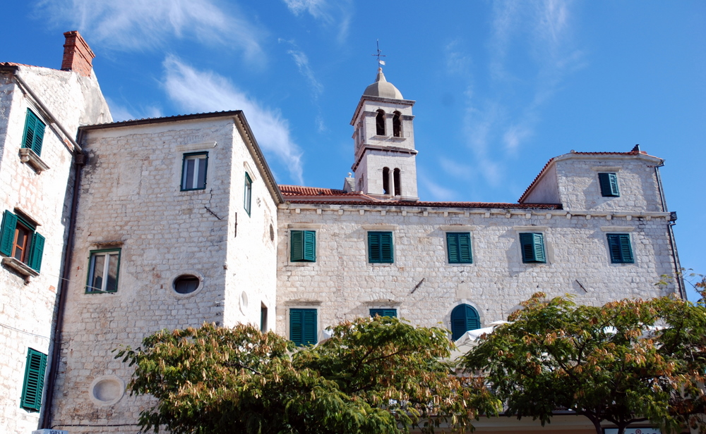 Monastère des Franciscains, Šibenik, Dalmatie centrale, Croatie.