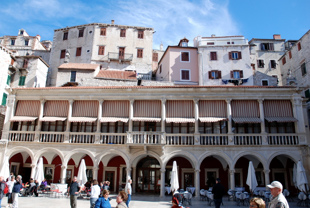 Hôtel de Ville de Šibenik, Dalmatie centrale, Croatie.
