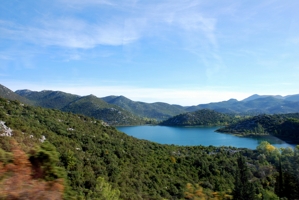 Région des lacs Bacina, Bacina, Croatie.