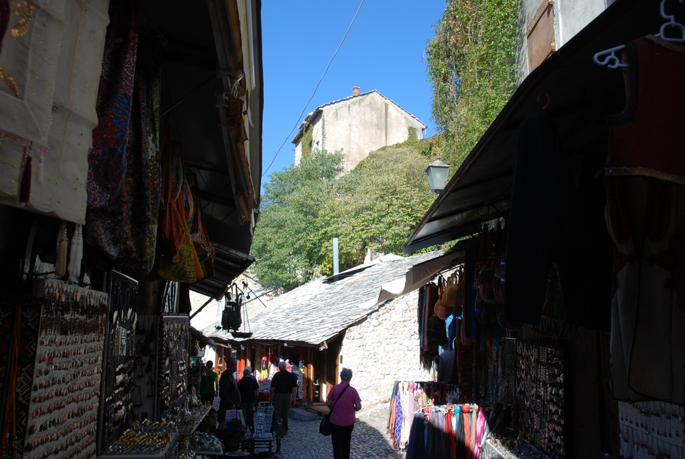 Vieux quartier de Mostar, Bosnie-Herzégovine.