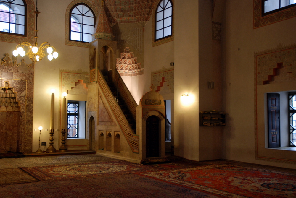 Grande Mosquée Gazi Husrevbegova, Sarajevo, Bosnie-Herzégovine.